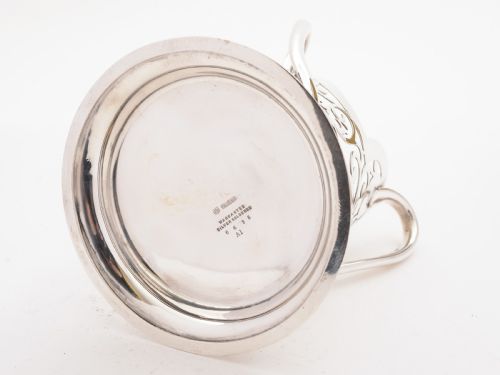 Art Nouveau Silver Plated Syphon Holder Circa 1900