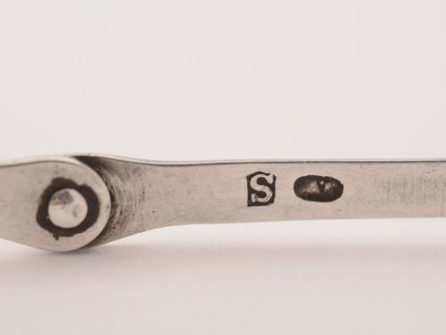 Pair of Georgian Silver Reading Glasses Birmingham 1816