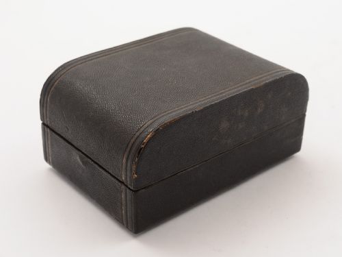 Cased Pair of Edwardian Silver Napkin Rings Birmingham 1904