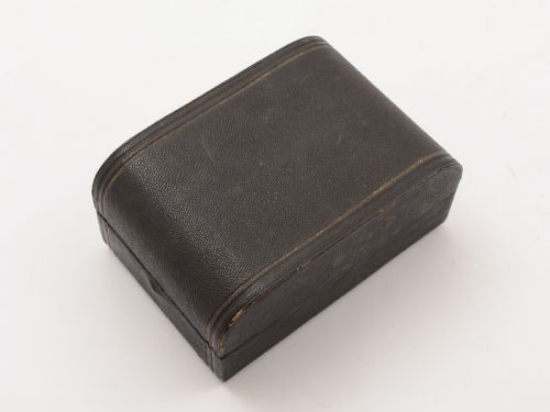 Cased Pair of Edwardian Silver Napkin Rings Birmingham 1904