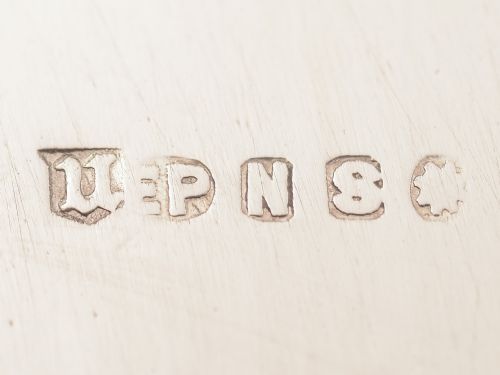 Pair of Silver Plated Card Trays Circa 1905