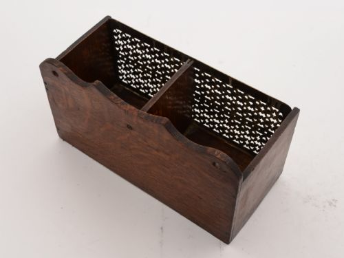 Victorian Oak and Brass Post Box Circa 1890