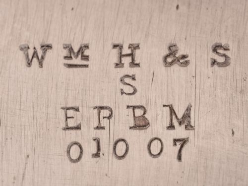 Victorian Silver Plated Tea Caddy Circa 1890