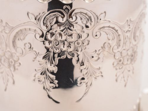 Victorian Silver Plated Biscuit Box/Cookie Jar Circa 1880