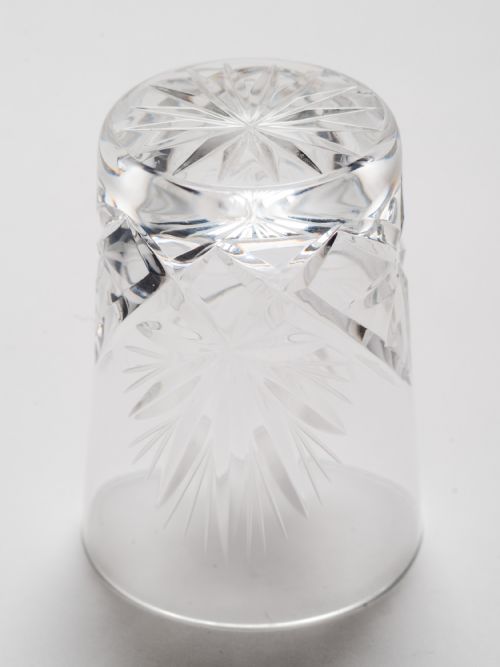 Set of 6 Cut Glass Tumblers Circa 1920