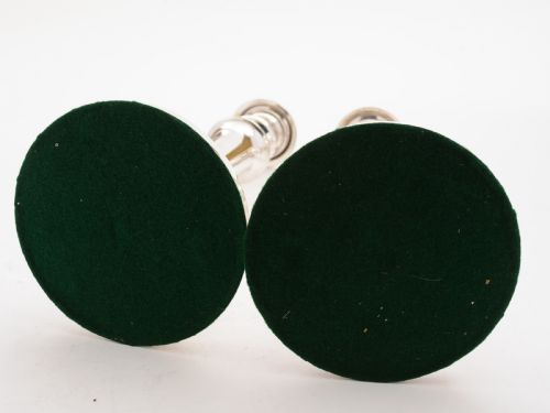 Pair of Tall Victorian Silver Plated Candlesticks Circa 1880