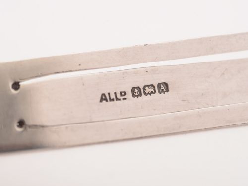 Mother of Pearl and Silver Bookmark Birmingham 1925