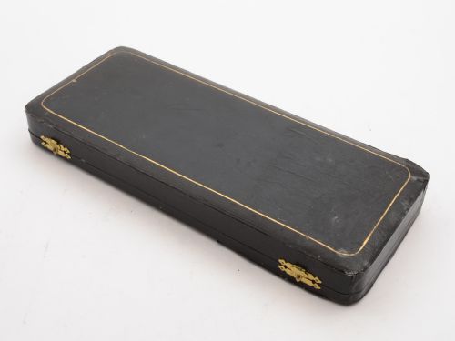 Cased Pair of Edwardian Salad Servers Circa 1905