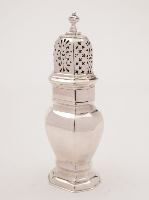 Silver Sugar Shaker London 1916