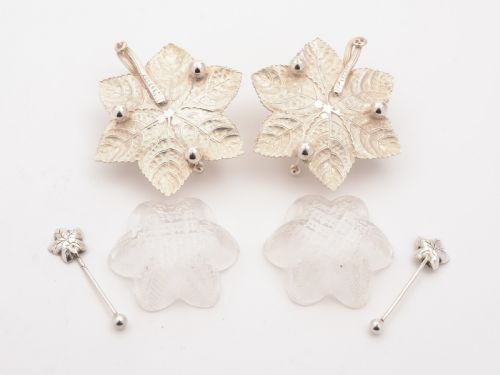 Pair of Elkington Silver Plated Salts 1892