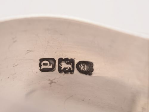 Victorian Silver Serving Tongs London 1899