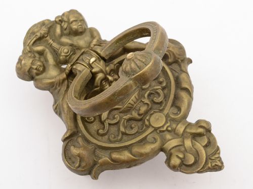 Edwardian Large Brass Door Knocker Circa 1905