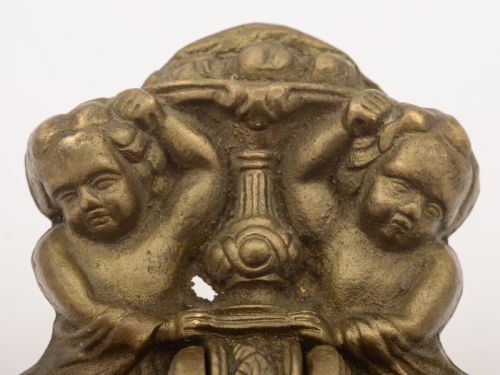 Edwardian Large Brass Door Knocker Circa 1905
