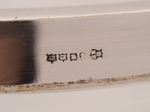 Edwardian Glass and Silver Plated Salad Bowl Circa 1905