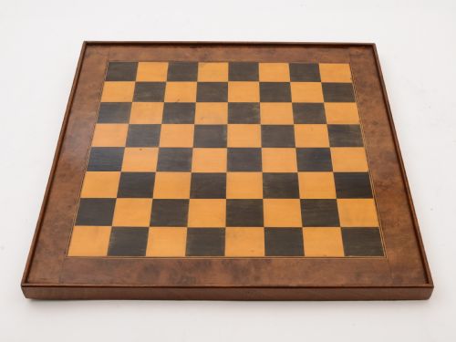 Victorian Wooden Chessboard Circa 1880