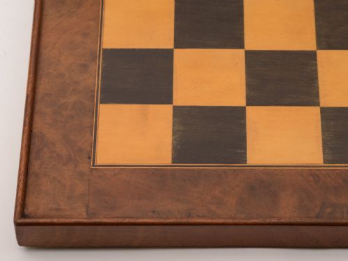 Victorian Wooden Chessboard Circa 1880