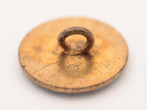 Set of 12 Brass and Enamel Buttons Circa 1880