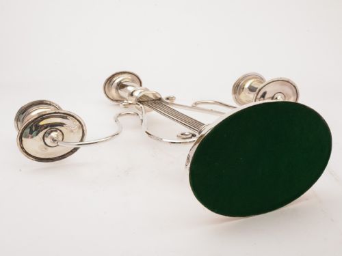 Pair of Georgian Sheffield Plated Candelabras