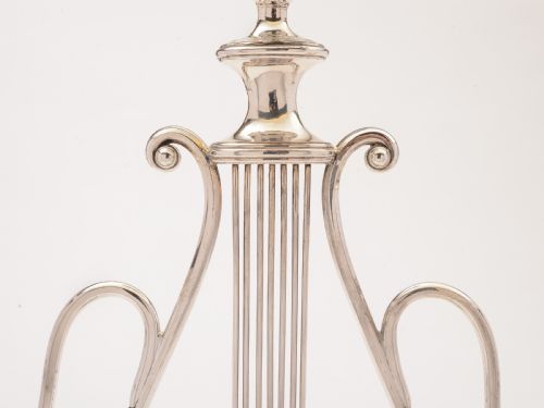 Pair of Georgian Sheffield Plated Candelabras