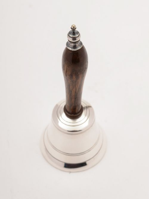 Edwardian Silver Plated Table Bell Circa 1905