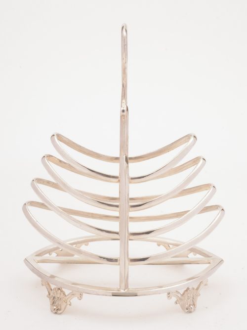 Silver Plated Toast/Letter Rack Circa 1900