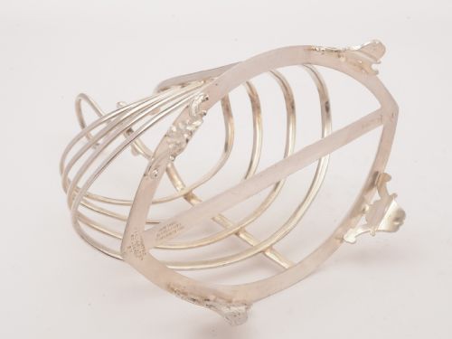 Silver Plated Toast/Letter Rack Circa 1900