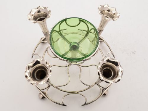 Edwardian Silver Plated Eperne Circa 1905