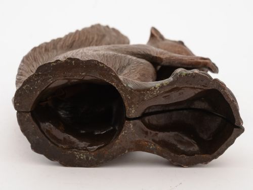 Cast Iron Squirrel Nutcracker Circa 1900