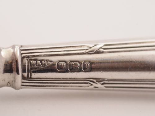 Silver Handled Cake Forks London 1930