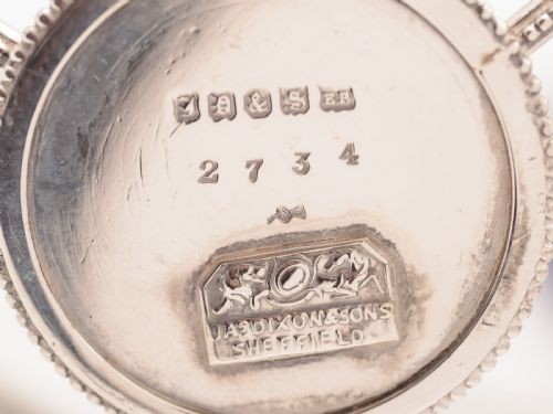 Victorian Glass and Silver Plated Biscuit/Cookie Box Circa 1880