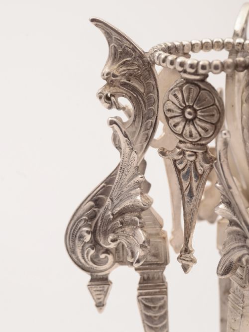 Victorian Silver Plated/Glass Centrepiece Circa 1890
