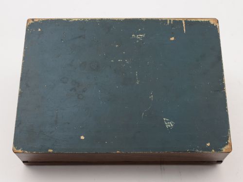 Victorian Rosewood and M.O.P Writing Slope Circa 1870