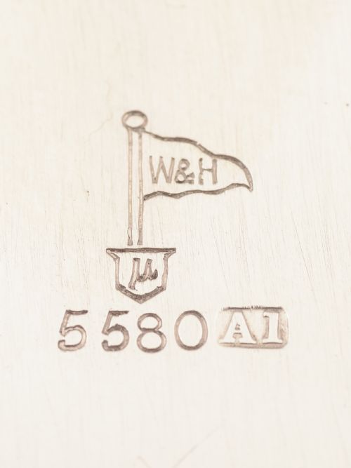 Victorian Silver Plated and Glass Butter Dish Circa 1890