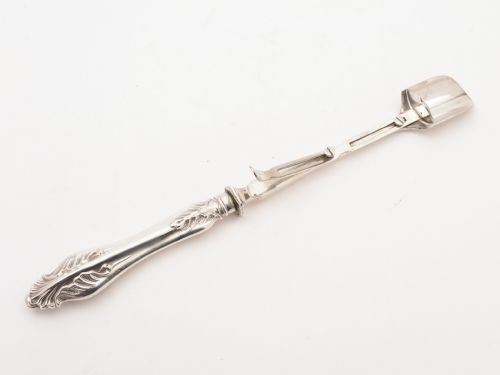 Victorian Silver Plated Stilton Scoop Circa 1890