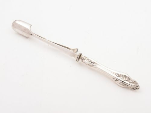 Victorian Silver Plated Stilton Scoop Circa 1890
