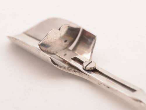 Victorian Silver Plated Stilton Scoop Circa 1890