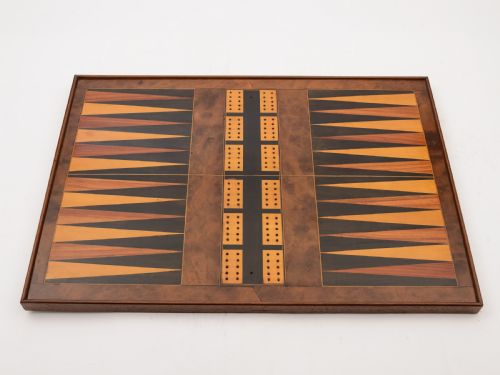 Victorian Combined Backgammon and Cribbage Board Circa 1880