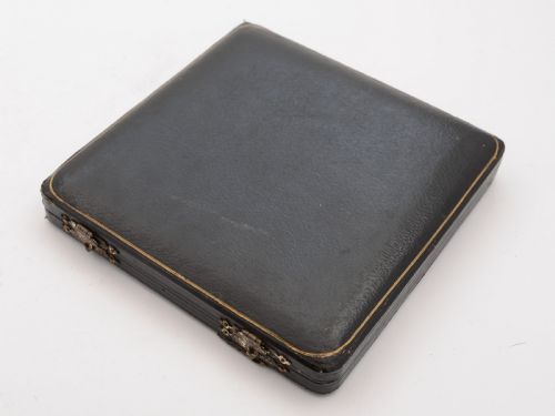 Cased Set of 6 Silver Cake Forks Birmingham 1924