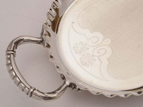 WMF Silver Plated Serving Tray Circa 1900