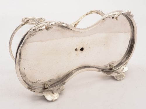 Victorian Cut Glass Decanters in Stand Circa 1890