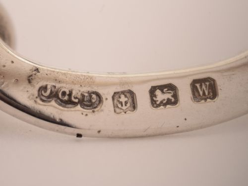 Silver Loaf-Shaped Toast Rack Birmingham 1921