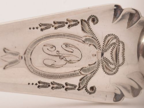 Edwardian cased Silver Fruit Set Sheffield 1908