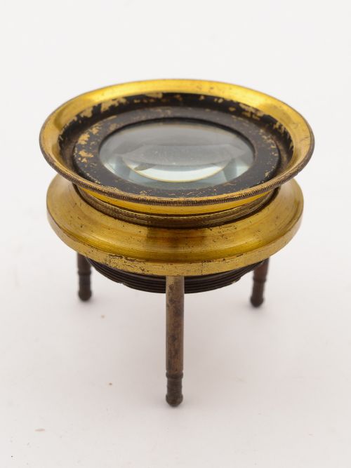 Brass Adjustable Map Reading Lens Circa 1900