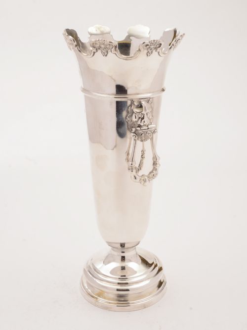 Silver Two-Handled Vase London 1922
