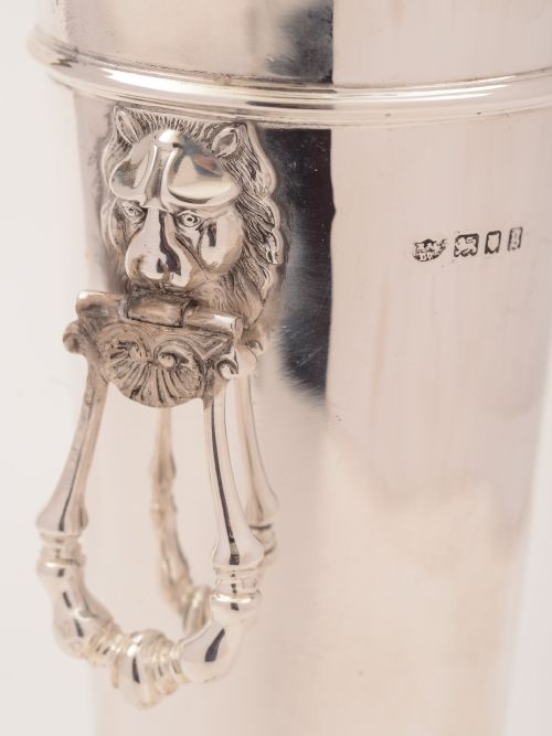 Silver Two-Handled Vase London 1922