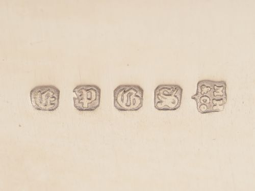 Victorian Shaped Silver Plated Tray Circa 1890