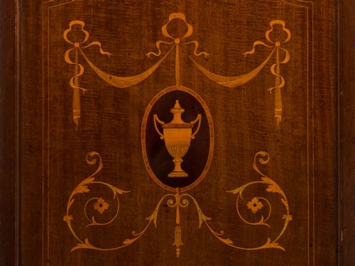 Edwardian Mahogany Fire Screen Circa 1905