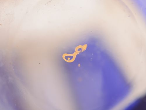 Cut Glass Scent Bottle Circa 1890