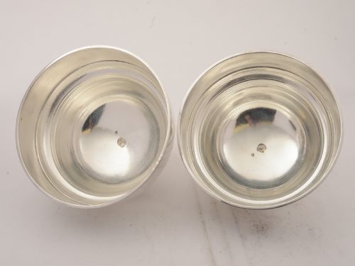 Pair of Christofle Food Covers Circa 1900