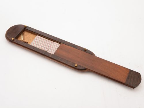 Victorian Maple Wood Cribbage Board Circa 1880
